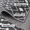 Washable Boho Geometric Rug, Large Soft Non-Slip Carpet for Living Room, Bedroom & Office - 3 of 4
