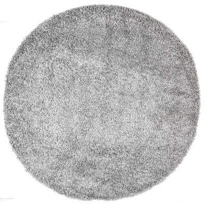 Nuloom Kara Solid Round Shag Indoor Area Rug For Living Room Bedroom