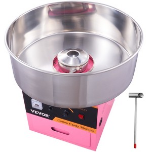 VEVOR Electric Cotton Candy Machine, 1000W Candy Floss Maker, Commercial Cotton Candy Machine with Stainless Steel Bowl, Sugar Scoop, and Drawer - 1 of 4