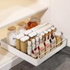 1PC Pull Out Cabinet Organizer, Sliding Drawer Pantry Shelves for Kitchen Cabinet, Noiseless Adhesive Roll Out Under Sink Organizer - 3 of 4