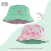 Kids Bucket Hat for Girls & Boys, Packable Fun & Cool Reversible Beach Sun Teen Toddler Bucket Hat with Sunglasses 3-14Y - 3 of 4
