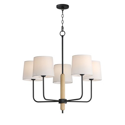 Maxim Lighting Bozeman 5 - Light Chandelier in  Natural Wood