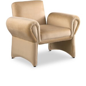 Meridian Furniture,Fleurette Velvet Accent Chair - 1 of 4