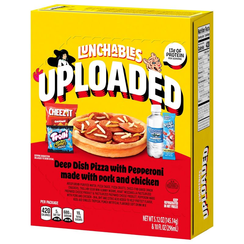 Lunchables Deep Dish Pepperoni Pizza - 15.12oz, 4 of 8