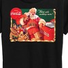 Women's - Coca-Cola - Vintage Santa Claus Ice Cold Short Sleeve Graphic T-Shirt - 2 of 4
