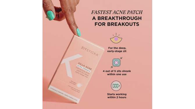 ZitSticka Killa Acne Extra Strength Pimple Patch - 4ct, 6 of 7, play video
