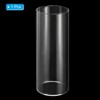 Unique Bargains High Borosilicate Glass Wear Resistant Clear Cylinder Vase - 3 of 4