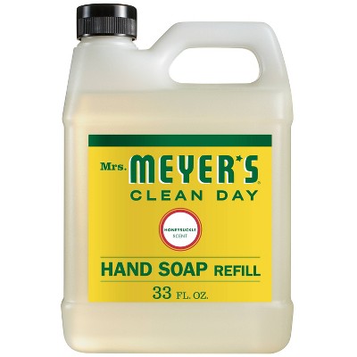 Mrs. Meyer's Honeysuckle Liquid Hand Soap Refill - 33 fl oz