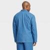 Houston White Adult Kimono Wrap Jacket - Blue - 2 of 3