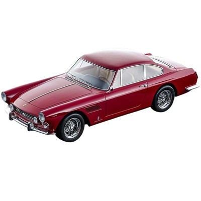 1962 Ferrari 250 GTE 2+2 Rosso Corsa Red "Mythos Series" Limited Edition to 160 pieces Worldwide 1/18 Model Car by Tecnomodel