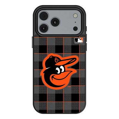 MLB American League Teams Plaid MagSafe Compatible Cell Phone Case for Apple iPhone 17 Series