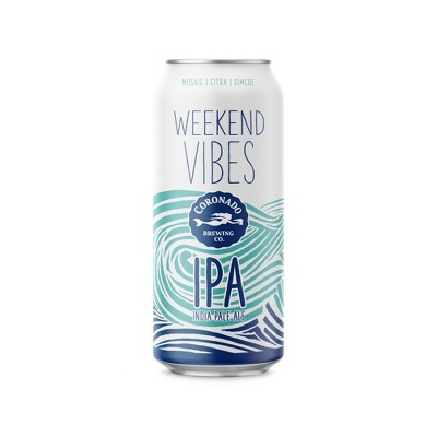 Coronado Weekend Vibes IPA Beer - 6pk/16 fl oz Cans