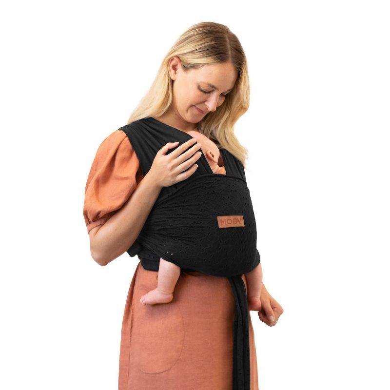 Moby Petunia Picklebottom X Moby Wrap Easy-Wrap Baby Carrier, 4 of 23