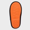 dluxe by dearfoams Kids Seasonal Scuff Skeleton Slippers - Black - 2 of 4