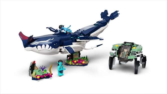 LEGO Avatar: The Way of Water Payakan the Tulkun &#38; Crabsuit Building Toy 75579, 2 of 8, play video