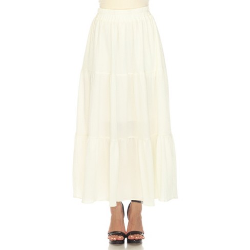 AE High-Waisted Tiered Maxi Skirt