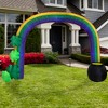 Northlight Lighted Inflatable St. Patrick's Day Rainbow Outdoor Decoration - 13' - 2 of 4