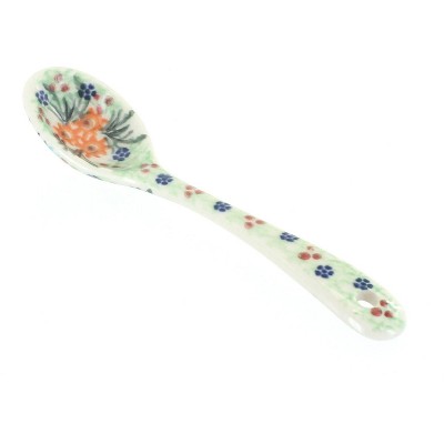 Blue Rose Polish Pottery Ashley Sugar Spoon