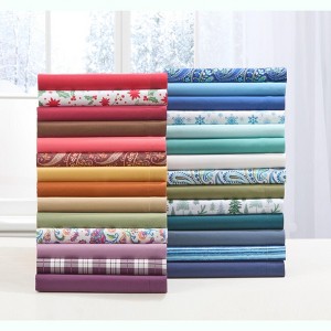 BrylaneHome BH Studio Solid Microfiber Sheet Set - 1 of 4