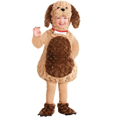 HalloweenCostumes.com 18 24 Months    Toddler Puppy Costume, Brown/Brown