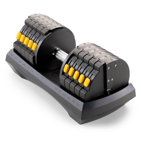 Adjustable dumbbells best sale 100 lbs