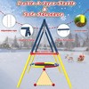 BABYYER Flying Saucer Swing Set, with Heavy Duty Full Steel A-Frame Stand, 440 lbs Capacity, Outdoor Playground Equipment for Kids and Adults - 2 of 4
