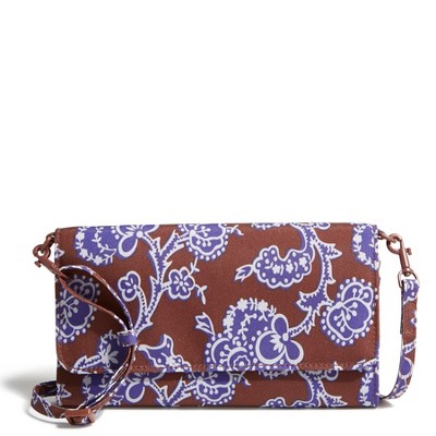 Vera Bradley Women's Outlet Lighten Up Wallet Crossbody