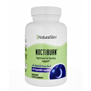 NaturalSlim NoctiBurn Night Fat Burner & Metabolism Support, 120 Capsules - 1 of 3