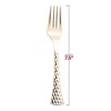 Smarty Had A Party Gold Glamour Cutlery Plastic Forks - 600 pcs - 3 of 4