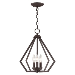 Livex Lighting Prism 3 - Light Chandelier in  Bronze - 1 of 2