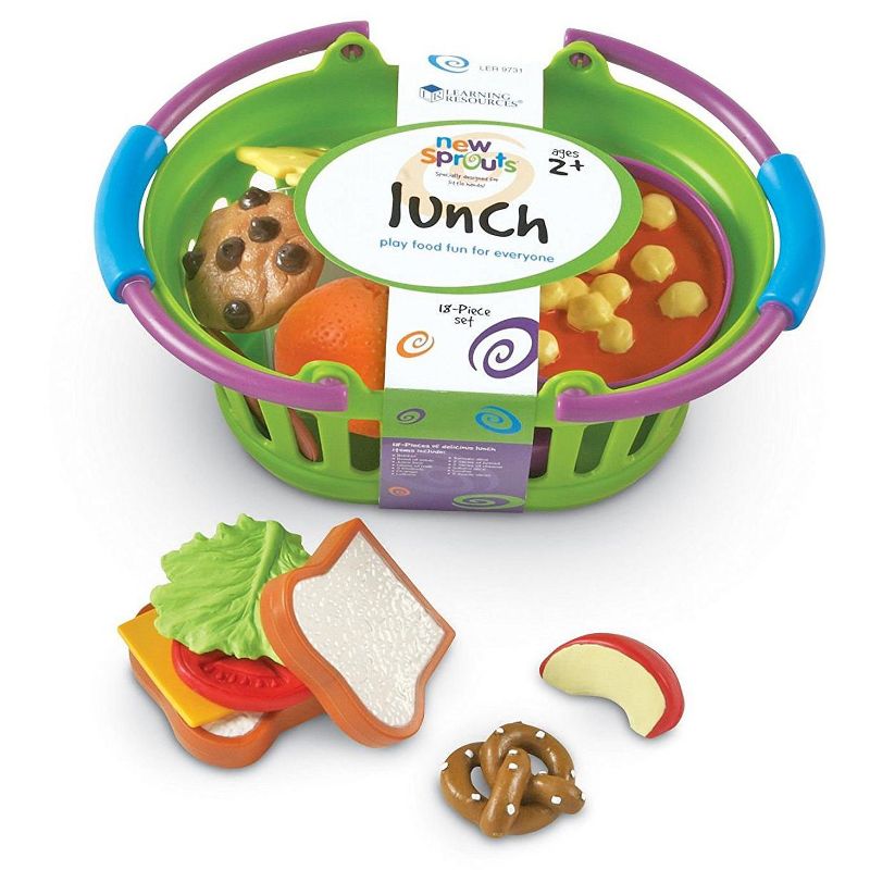 Learning Resources New Sprouts Lunch Basket, 18 Pieces, Ages 18+ months, 3 of 4