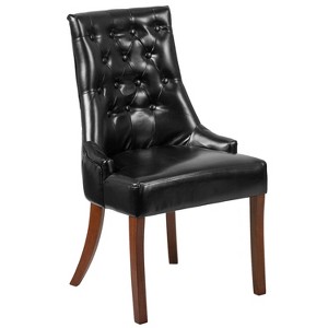 Hercules Tufted Chair Black - Riverstone Furniture