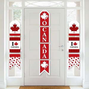 Big Dot of Happiness Canada Day - Hanging Vertical Paper Door Banners - Canadian Party Wall Decoration Kit - Indoor Door Decor - 1 of 4