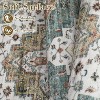 Bedroom Printed Area Rug Soft Bordered Thin  Carpet - 4 of 4