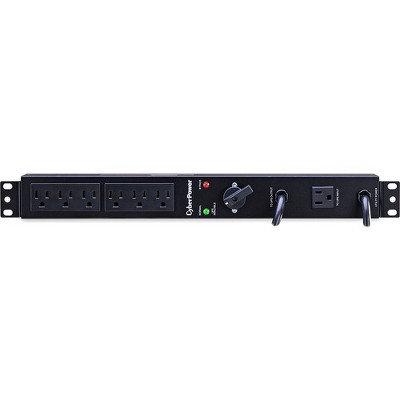 CyberPower Maintenance Bypass MBP15A6 - NEMA 5-15P - 6 x NEMA 5-15R - 120 V AC - 1U - Rack Mount
