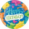 Creative Converting Birthday Paint Splatter Plates and Napkins Set 48ct - 4 of 4