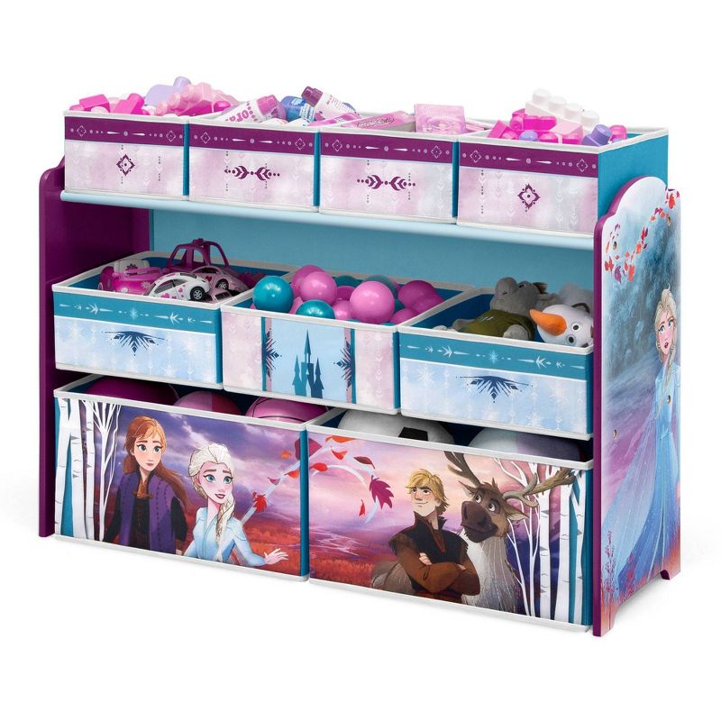 Delta Children Disney Frozen Deluxe 9 Bin Design and Store Toy Organizer, 5 of 10
