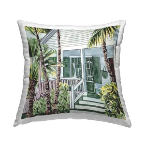 Stupell Industries Tropical Cottage Porch - 1 of 3