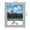 Amanti Art Vista Brushed Nickel Narrow Picture Frame - 4 of 4