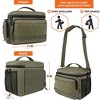 OPUX Tactical Lunch Box Men Adult, Insulated Large Cooler Bag with MOLLE, Mesh Side Pockets Pail Office Meal Prep - 4 of 4