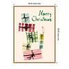 Amanti Art Wobbly pile of Christmas presents by Annick Canvas Wall Art Print Framed - 3 of 4