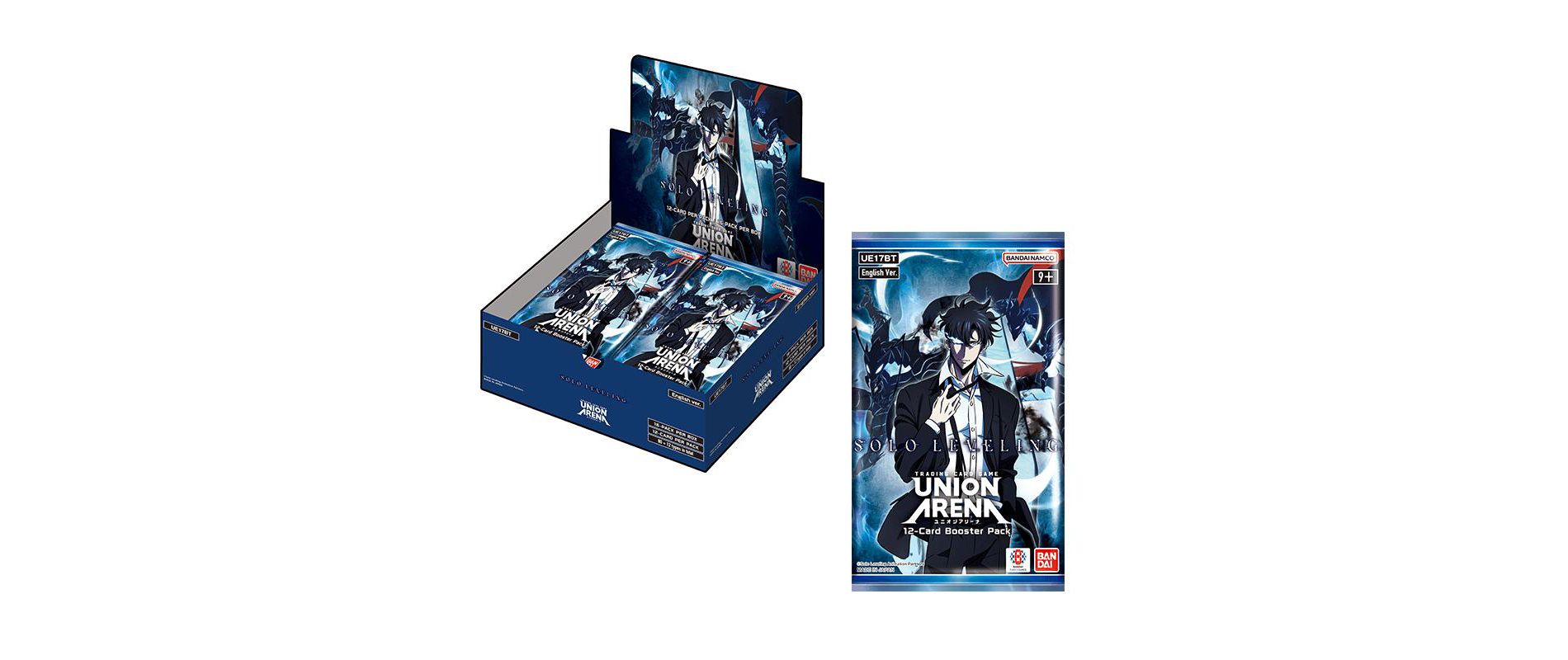 Bandai Union Arena Card Game: Solo Leveling (UE17BT) Booster Box - 16 Packs