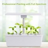 Hydroponics Growing System 12 Pods With 2 Planting Modes & 100 LEDs in 5 Colors - 4 of 4