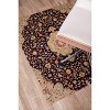 Anji Mountain 36"x48" Altamira 1/2" Rug'D Chair Floor Mat Brown/Orange/Black: Durable Polyester, Indoor Use, Easy Clean - 4 of 4