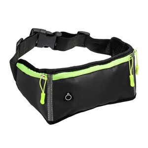 Unique Bargains Slim Waterproof Breathable Adjustable Running Waist Pack - 1 of 4