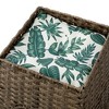 FURNIinspire Pet Crates and Houses,  Cat Litter Box Enclosure as Furniture,  Removable Cat Wash Area Equipped with Linen Mat, Suitable for Living - 3 of 4