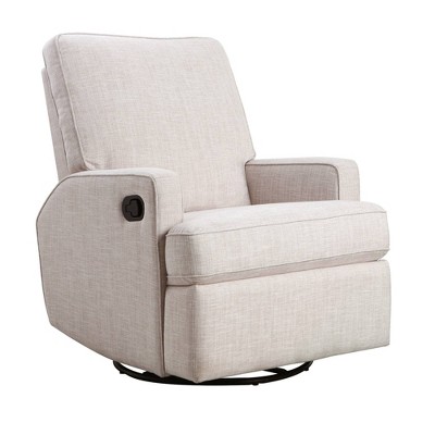 Second Story Home Tucker Swivel Recliner - Canvas