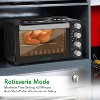 Multifunction Countertop Oven for Cooking with Rotisserie, Dual Hot Plates, 1400W, Easy Cleanup - 4 of 4