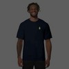 Dalix Robot (Glow in the Dark) Embroidered Relaxed Heavy Soft Cotton T Shirt Mens - 2 of 4