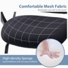 Dsvimoy Task and Office Chair Ergonomic Sled Base with Breathable Cushion for Study, Black, 20"*17"*22" - 4 of 4